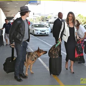 Ian Somerhalder and Nikki Reed