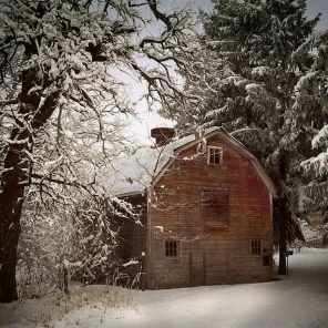 Winter Barns and Covered Bridges