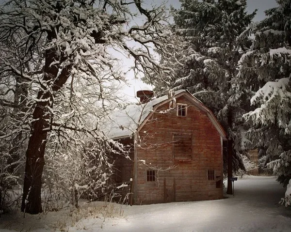 Covered Bridges and Winter Barns