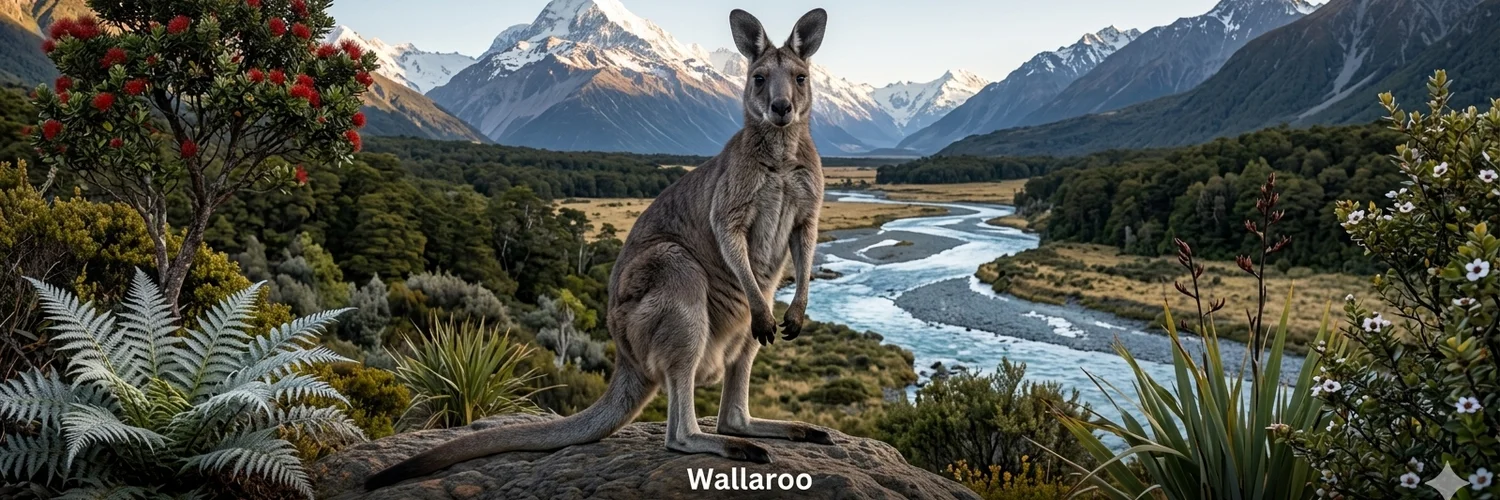 Wallaroo and Wallaby