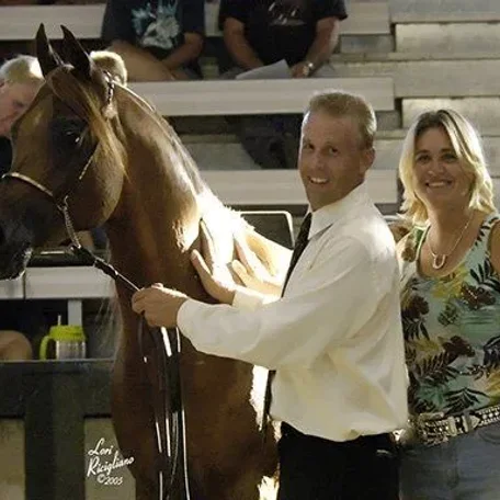 LM Boardwalk (*Padron x RK Forever Amber by *Assad) with Lon and Kim Matthias
