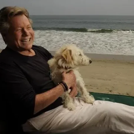 Ryan O'Neal says; “Adopting my rescue dog Mozart is the greatest thing that has happened to me in years. He is my best friend.”