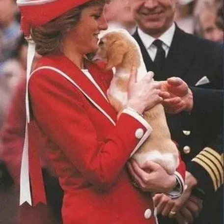 Princess Diana and a few of her pets