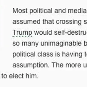 20 Reasons Why It Should Be Donald Trump in 2016 Pt 1