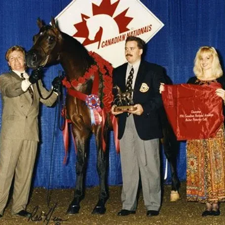 Mishaah's win photo Canadian National 1996