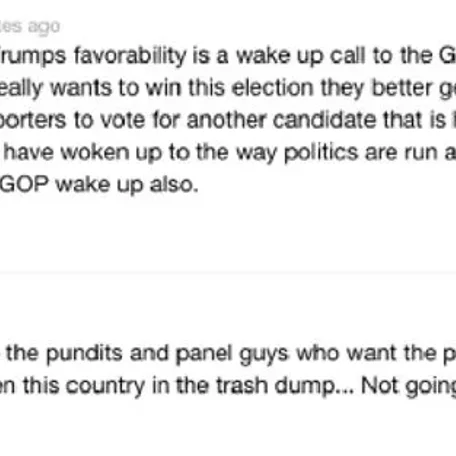 Quotes and excerpts from people on all sides of the discussion about Donald Trump and whether he should be our next President