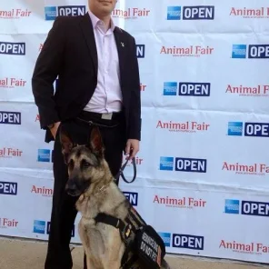 A veteran, a dog and a lifesaving story