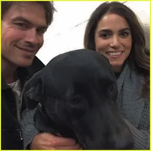 Ian Somerhalder and Nikki Reed
