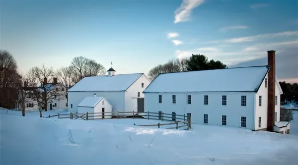 Covered Bridges and Winter Barns