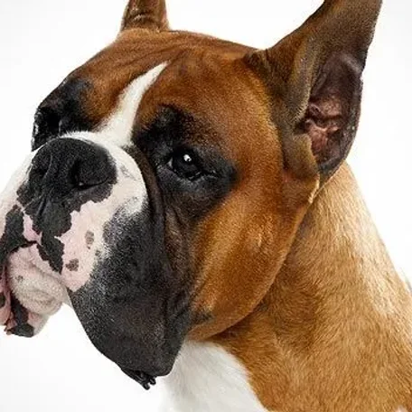 Square-jawed and muscular, the Boxer is the George Clooney of the dog world, a hunk with a sense of humor and an underlying sweetness.