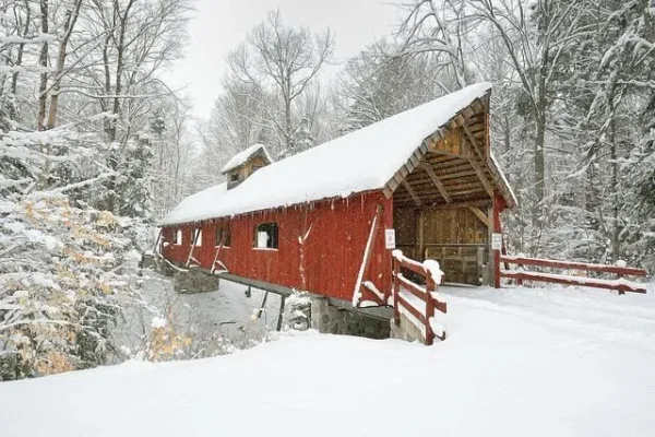 Covered Bridges and Winter Barns