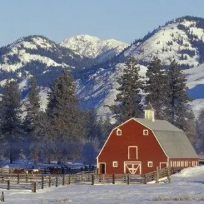 Winter Barns and Covered Bridges