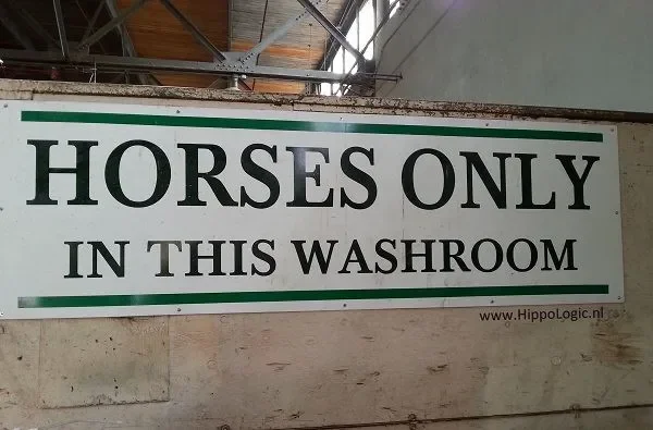 #pottytrainedhorse Can a horse be Potty Trained