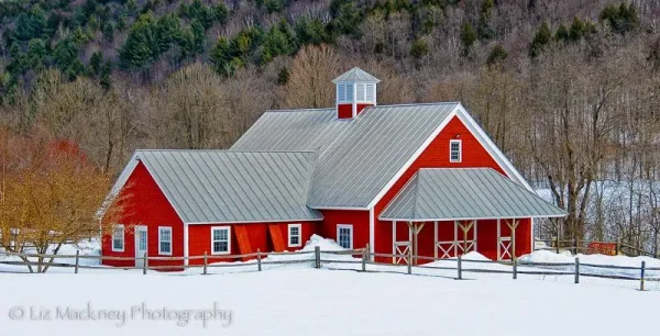 Covered Bridges and Winter Barns