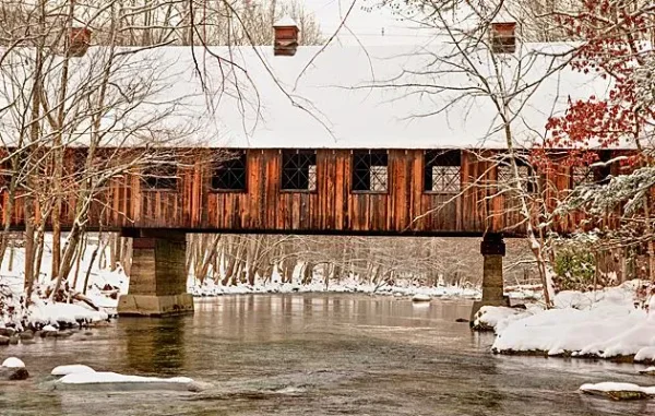 Covered Bridges and Winter Barns