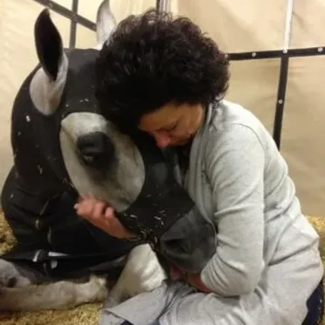 The bond we share is like no other.....Kristi Waters and Bugatti.