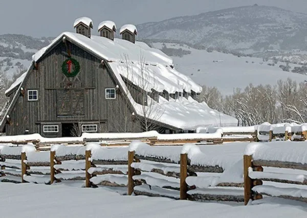 Covered Bridges and Winter Barns