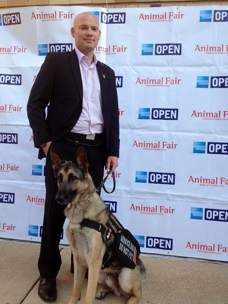 A veteran, a dog and a lifesaving story