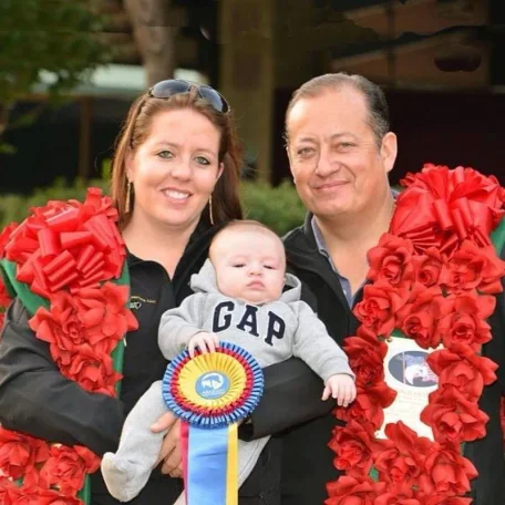 Rodolfo, Christiane, and the Guzzo family