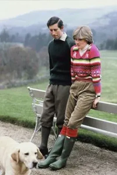Princess Diana and a few of her pets