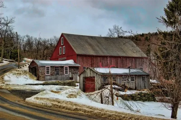Covered Bridges and Winter Barns