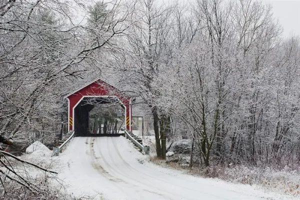 Covered Bridges and Winter Barns