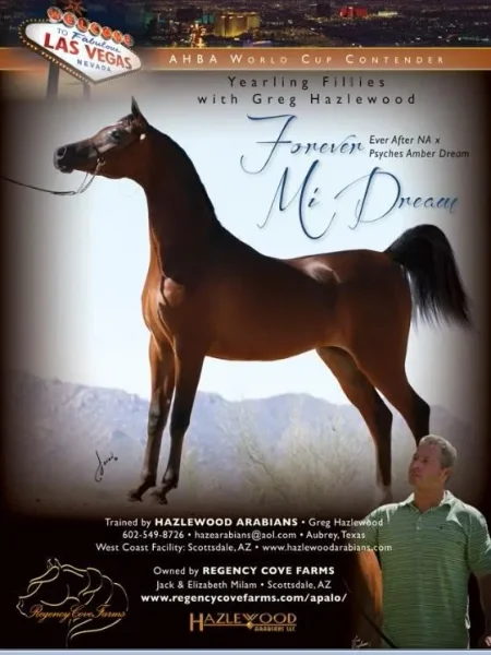 Wishing Jack & Elizabeth Milam the best of "Luck" with Forever Mi Dream!