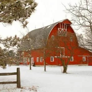 Winter Barns and Covered Bridges
