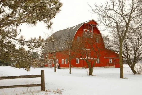 Covered Bridges and Winter Barns