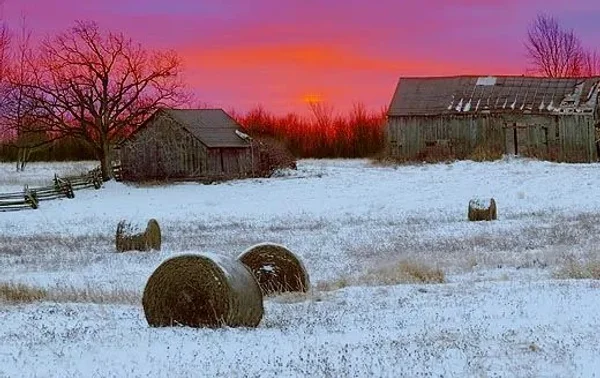 Covered Bridges and Winter Barns