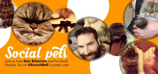 Dan Bilzerian - His Goats and Cat - Who'd Have Guessed