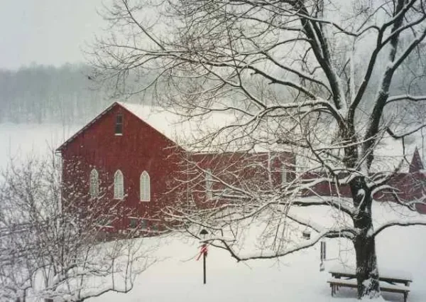 Covered Bridges and Winter Barns