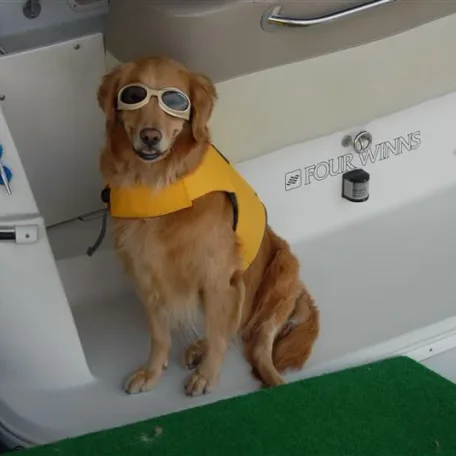 I'm suited up and ready to tube!